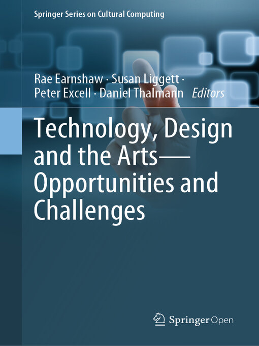 Title details for Technology, Design and the Arts by Rae Earnshaw - Available